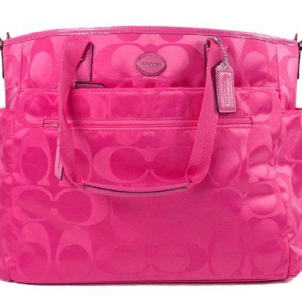 Coach Diaper Bag NEW Nylon - Picture 4 of 10